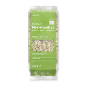 alb gold organic spelt mie noodles 250g