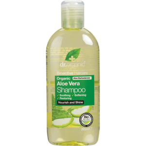 dr. organic aloe vera shampoo 265ml