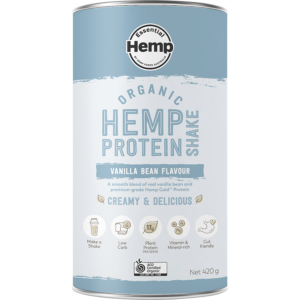essential hemp protein shake vanilla bean front 420g.png